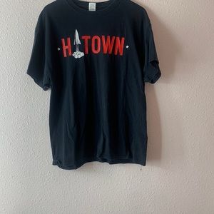 H-Town black Graphic tee